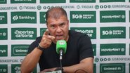 Goiás acabou sendo derrotado pelo Santos e viu o vice Harlei Menezes esbravejar - Reprodução / TV Goiás