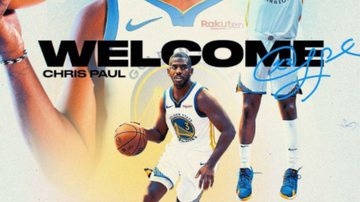 Golden State Warriors anunciou Chris Paul - Reprodução Instagram