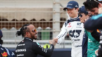 Lewis Hamilton comentou a saída de Nyck de Vries da AlphaTauri - Getty Images