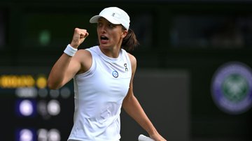 Iga Swiatek está classificada em Wimbledon - GettyImages