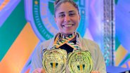 Leticia Teixeira foi ouro duplo na Brasileiro - Divulgação