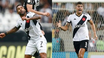 Alex Teixeira e Pedro Raul se tornaram alvos da torcida do Vasco após a derrota para o Botafogo no Brasileirão - GettyImages