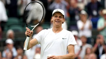 Sinner em Wimbledon - Getty Images