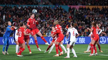 Suíça e Noruega se enfrentaram pela Copa do Mundo Feminina - GettyImages