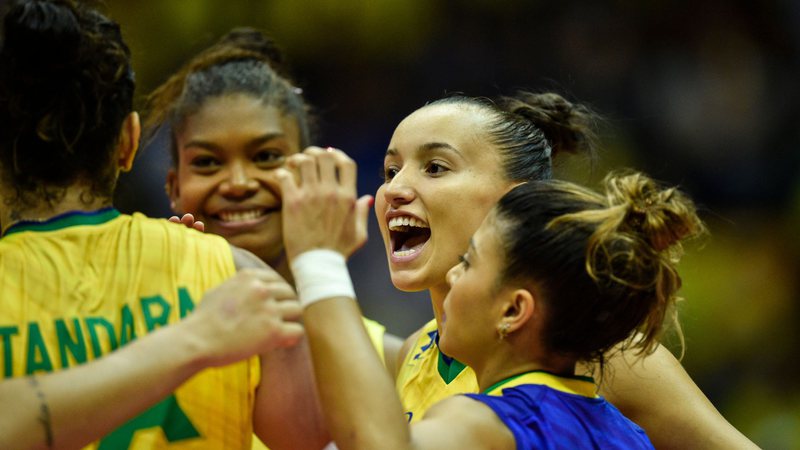 Brasil conquista Sul-Americano de Vôlei - Getty Images