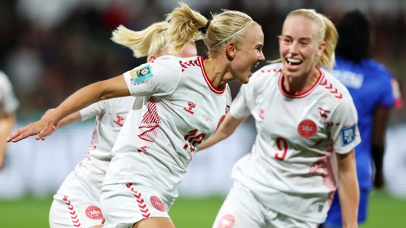 Dinamarca vence Haiti pelo placar simples e vai às oitavas da Copa do Mundo - GettyImages