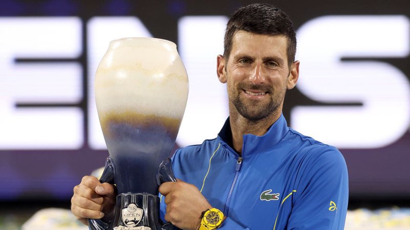 Novak Djokovic vence batalha contra Carlos Alcaraz e é campeão do