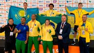 Boxe brasileiro brilhou na competição - Divulgação/CBBoxe