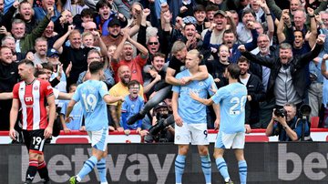 Com gol de Haaland, Manchester City venceu na rodada - GettyImages