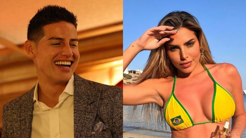 James Rodríguez já foi apontado como affair de Erika Schneider - Reprodução / Instagram