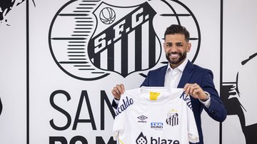 Jogador de 34 anos de idade, que estava sem clube, fechou contrato com clube da Baixada Santista até o final do Campeonato Brasileiro deste ano - Raul Baretta / Santos FC / Flickr