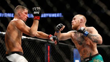 McGregor e Nate Díaz já se enfrentaram no UFC - GettyImages
