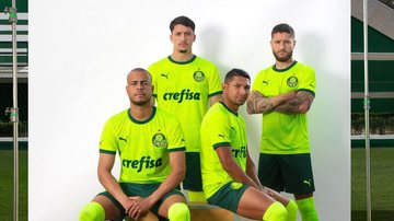 Palmeiras lança terceiro uniforme - Divulgação / Palmeiras