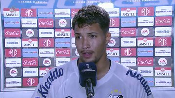 Santos não quer vender Marcos Leonardo neste momento - Reprodução / One Football
