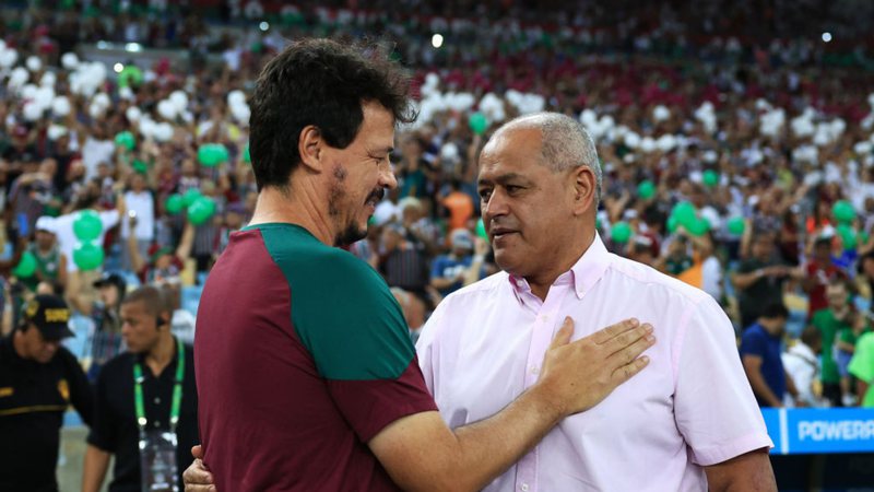 Arce, técnico do Olimpia, projetou o jogo de volta contra o Fluminense - GettyImages