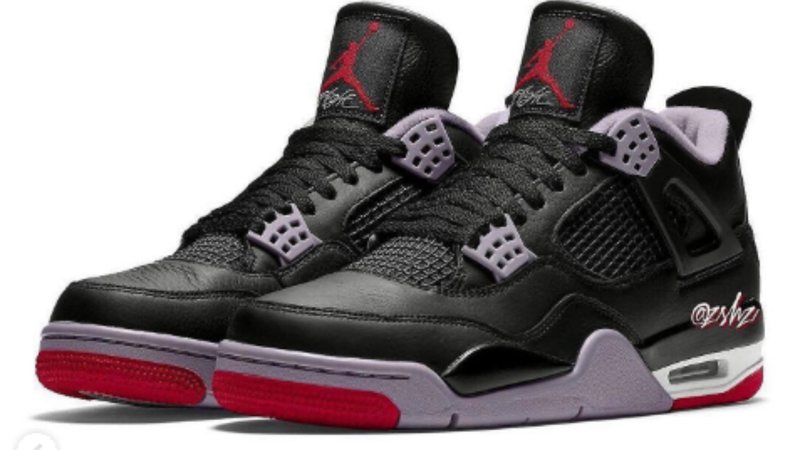Nova versão do Air Jordan 4 tem data para lançamento; confira - Reprodução / Instagram