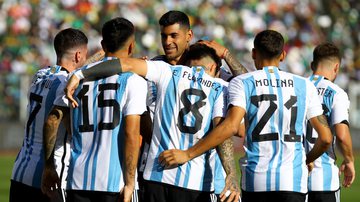 Sem Messi, Argentina supera altitude e vence Bolívia em La Paz - Getty Images
