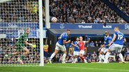 Arsenal contra o Everton - GettyImages