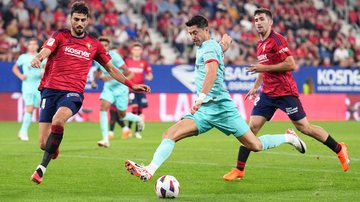 Barcelona e Osasuna se enfrentaram pelo Campeonato Espanhol - Gettymages