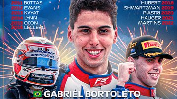 Brasileiro Gabriel Bortoleto é campeão da Fórmula 3 - Divulgação/ Fórmula 3