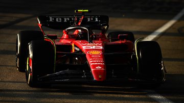 GP de Singapura: Sainz lidera dobradinha da Ferrari no 2º treino livre - GettyImages