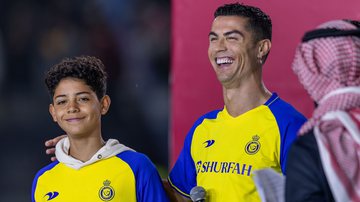 Filho de Cristiano Ronaldo aparece com camisa de time brasileiro - Instagram