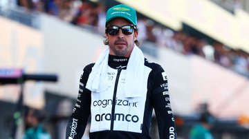 Fernando Alonso, da Aston Martin, na F1 - Getty Images