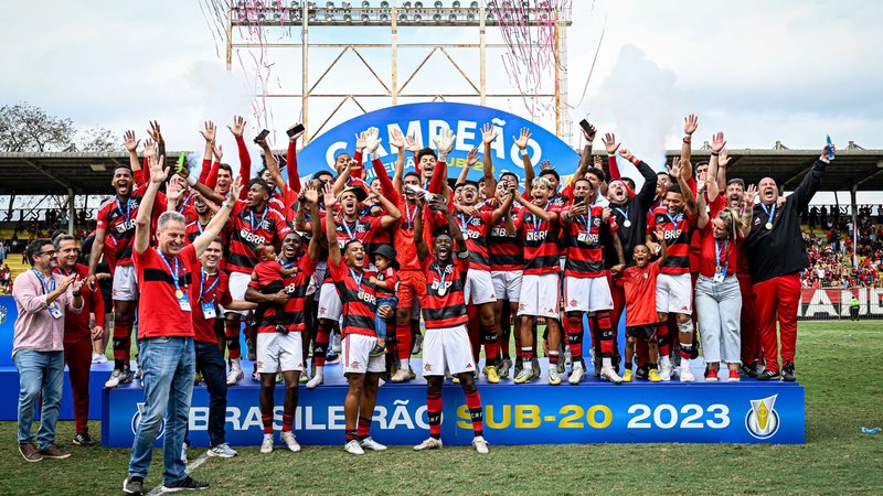 Flamengo vence Palmeiras nos pênaltis e conquista bi do Brasileirão Sub-20 - Staff Images/ CBF