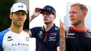 Pierre Gasly, Max Verstappen, Kevin Magnussen - Getty Images