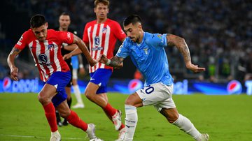 Com gol de goleiro, Lazio arranca empate com o Atlético de Madrid - Getty Images