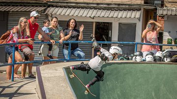 Crianças deram um show de skate - Divulgação/Prefeitura de Itaguaí