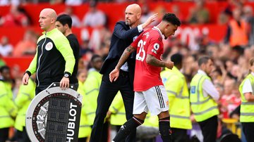 Ten Hag deixa futuro de Sancho no Manchester United em aberto - Getty Images