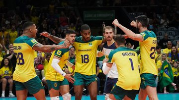 Brasil venceu mais uma no Pré-Olímpico - Mauricio Val / FVFilmagem / CBV