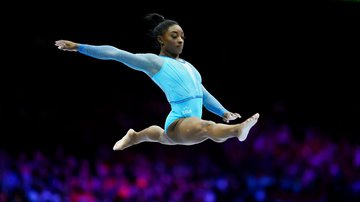 Simone Biles, ginasta norte-americana - Getty Images