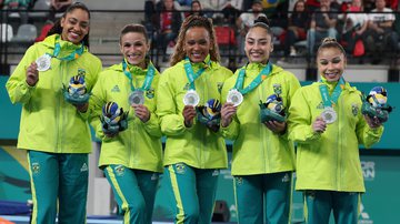 Pan 2023: Brasil conquista prata na ginástica artística feminina - Getty Images