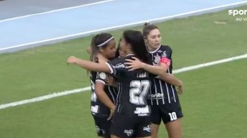 Corinthians vence na Libertadores Feminina - Reprodução SporTV