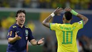 Fernando Diniz e Neymar - Getty Images