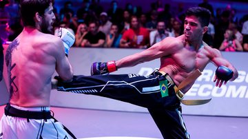 Brasileiros lutam por cinturão - Divulgação/Karate Combat