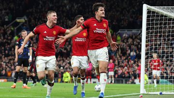 Maguire marca e Manchester United vence a primeira na Champions League - Getty Images