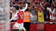Martinelli comemora vitória do Arsenal sobre o City - Getty Images