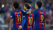 Messi e Suárez publicam mensagens de apoio à Neymar após lesão - Getty Images