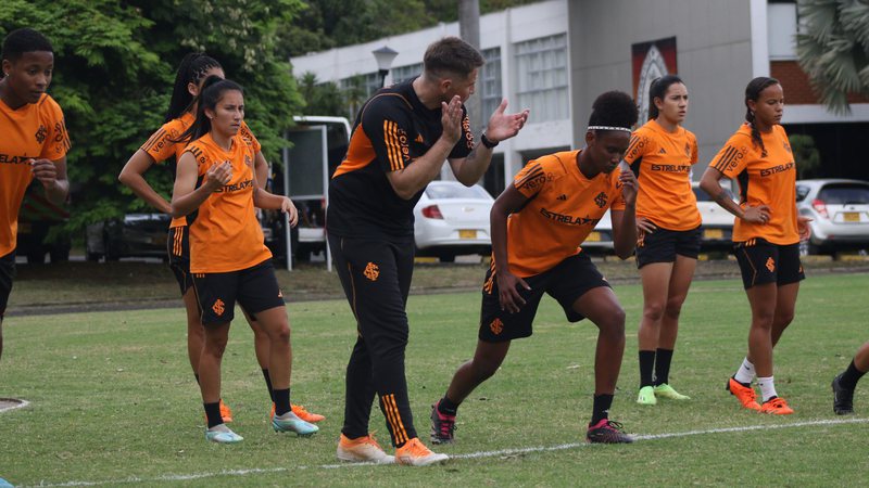 Gurias Coloradas se preparam para a Libertadores Feminina 2023 - Juliana Zanatta/SC Internacional/Flickr