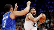 Timberwolves venceram Dallas Mavericks pela segunda vez - Getty Images