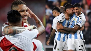 Peru e Argentina pelas Eliminatórias da Copa - Getty Images