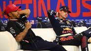 Lewis Hamilton e Max Verstappen no GP dos EUA pela F1 2023 - Getty Images
