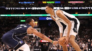 NBA: Spurs perdem para Mavericks na estreia de Wembanyama - Getty Images