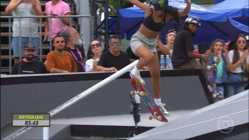 Rayssa conquista título no street feminino do STU Open Rio - Transmissão/ TV Globo