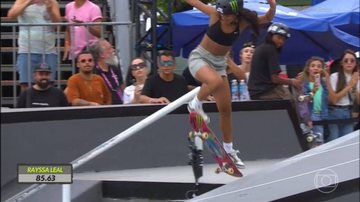 Rayssa conquista título no street feminino do STU Open Rio - Transmissão/ TV Globo