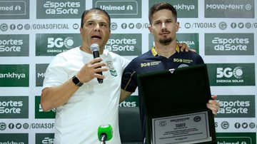 Tadeu atinge marca histórica pelo Goiás contra o São Paulo - Rosiron Rodrigues / Goiás EC