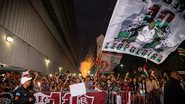 Torcida do Fluminense faz festa para apoiar antes da semi da Libertadores - Marcelo Gonçalves / Fluminense